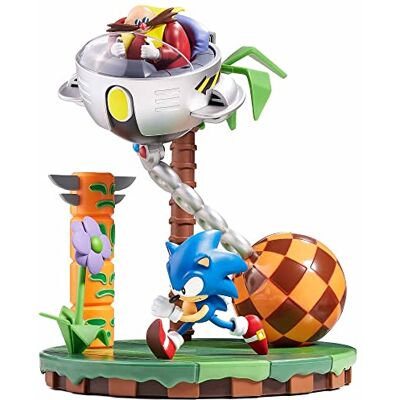 Numskull Offizielle SEGA Sonic & Dr. Eggman 30. Jubiläums Limited Edition 23cm 9'' Statue Offizielle Sonic The Hedgehog-Merchandise Numskull Offizielle SEGA Sonic & Dr. Eggman 30. Jubiläums Limited Edition 23cm 9'' Statue Offizielle Sonic The Hedgehog-Merchandise