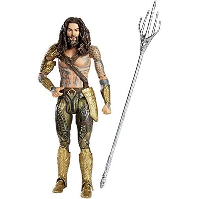 DC Comics Mattel DNG58 Batman verses Superman Movie Collector Aquaman Figur, 15 cm Movie Collector DC Comics Mattel DNG58 Batman verses Superman Movie Collector Aquaman Figur, 15 cm Movie Collector