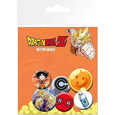 GB eye GBeye Badge Pack Dragon Ball Z Mix GB eye GBeye Badge Pack Dragon Ball Z Mix