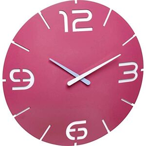 TFA Dostmann Contour Design-Wanduhr, 350 x (H) 35 mm, kunststoff, pink/weiß, 60.3047.12, Ø 350 x (H) 35 mm TFA Dostmann Contour Design-Wanduhr, 350 x (H) 35 mm, kunststoff, pink/weiß, 60.3047.12, Ø 350 x (H) 35 mm