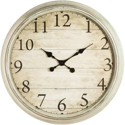 BARONI HOME - Orologio Parete PVC Silenzioso - Tortora - Wanduhr BARONI HOME - Orologio Parete PVC Silenzioso - Tortora - Wanduhr