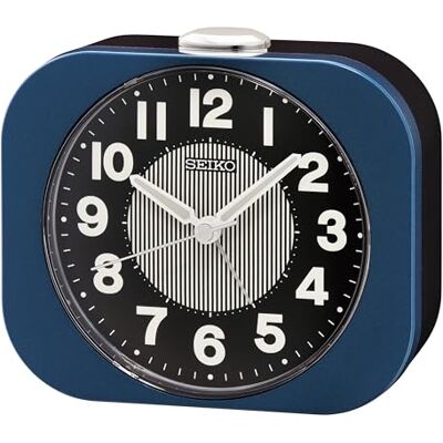 SEIKO Wecker - Blau - Beleuchtete Zeiger - Schlummerfunktion - Geschenkidee SEIKO Wecker - Blau - Beleuchtete Zeiger - Schlummerfunktion - Geschenkidee