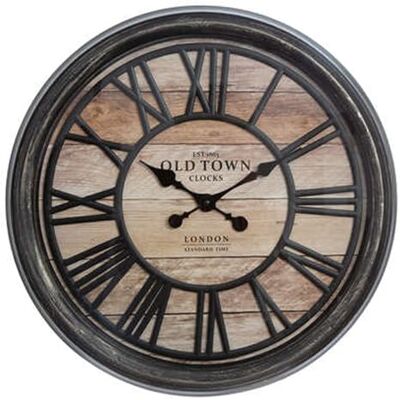 Well Home - Vintage Dekorationsuhr - 49x5cm Well Home - Vintage Dekorationsuhr - 49x5cm