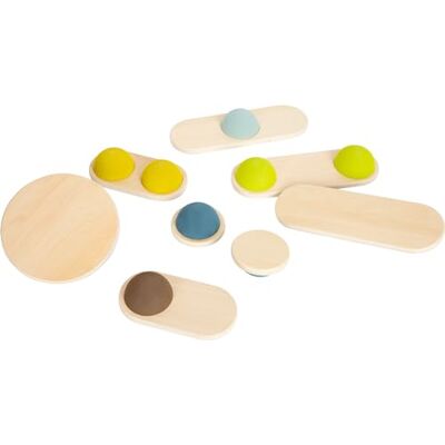 small foot Balanciersteine "Adventure", beidseitig nutzbar und aus stabilem Holz, für Kinder ab 3 Jahren, 12242 small foot Balanciersteine "Adventure", beidseitig nutzbar und aus stabilem Holz, für Kinder ab 3 Jahren, 12242