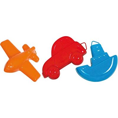 GOWI 558-55 Sandform Fahrzeuge, farblich Sortiert, einzeln, Sandkästen und Sandspielzeuge GOWI 558-55 Sandform Fahrzeuge, farblich Sortiert, einzeln, Sandkästen und Sandspielzeuge