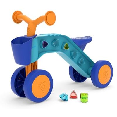 Chillafish ItsiBitsi-Blocks Laufrad, mit Aufbewahrungskorb und Spielblöcken, Lauflernrad mit Korb, für Kinder von 1 – 3 Jahren CPIB02FUS Chillafish ItsiBitsi-Blocks Laufrad, mit Aufbewahrungskorb und Spielblöcken, Lauflernrad mit Korb, für Kinder von 1 – 3 Jahren CPIB02FUS