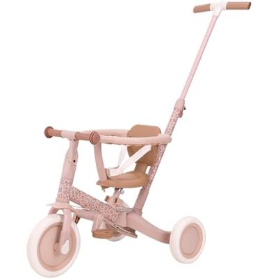 Little Dutch 4-in-1 Dreirad mit Schubstange Laufrad Fairy Floral rosa Little Dutch 4-in-1 Dreirad mit Schubstange Laufrad Fairy Floral rosa