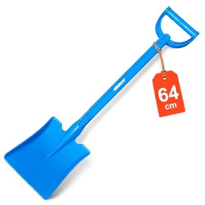 alldoro XXL Kinderschaufel, extra große eckige Sandschaufel, 64 cm lang stabile Gartenschaufel für Kinder ab 18 Monate, lange Schippe für Garten, Strand, Spielplatz & Sandkasten, aus Kunststoff alldoro XXL Kinderschaufel, extra große eckige Sandschaufel, 64 cm lang stabile Gartenschaufel für Kinder ab 18 Monate, lange Schippe für Garten, Strand, Spielplatz & Sandkasten, aus Kunststoff