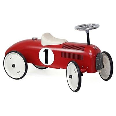 Vilac Rutschauto Vintage Rot und Creme aus Metall – neue Räder & Sitzfläche cremeweiß raffiniert – Spielzeug für Kleinkinder – originelle Geschenkidee für den ersten Geburtstag ab 18 Monaten – 1049S Vilac Rutschauto Vintage Rot und Creme aus Metall – neue Räder & Sitzfläche cremeweiß raffiniert – Spielzeug für Kleinkinder – originelle Geschenkidee für den ersten Geburtstag ab 18 Monaten – 1049S