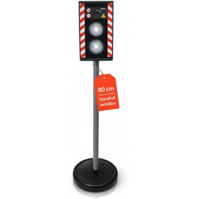 alldoro Verkehrs-Blitzer 80 cm mit Licht & Sound, befüllbarer Standfuß Blitzer-Spielzeug für Kinder, automatisch & manuell auslösbar, Verkehrserziehung & Rollenspiel, indoor & outdoor alldoro Verkehrs-Blitzer 80 cm mit Licht & Sound, befüllbarer Standfuß Blitzer-Spielzeug für Kinder, automatisch & manuell auslösbar, Verkehrserziehung & Rollenspiel, indoor & outdoor