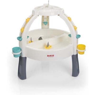 DOLU 2674 Fun Fountain Sand- & Wassertisch f�r Kinder, Aktivit�tstisch f�r Wasser- und Sandspiele, Wei�/Grau, Geeignet f�r Kinder ab 24 Monaten, 82x98x98 cm DOLU 2674 Fun Fountain Sand- & Wassertisch f�r Kinder, Aktivit�tstisch f�r Wasser- und Sandspiele, Wei�/Grau, Geeignet f�r Kinder ab 24 Monaten, 82x98x98 cm