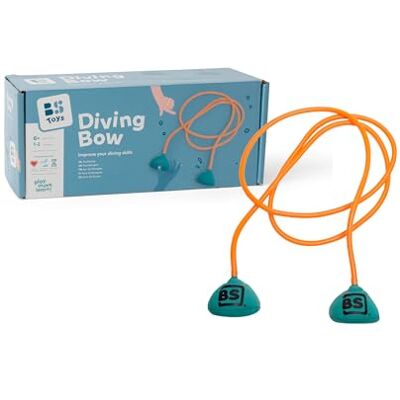 BS Toys Tauchbogen Pädagogisches Wasserspielzeug für 1-4 Spieler Ab 3 Jahren Oranien BS Toys Tauchbogen Pädagogisches Wasserspielzeug für 1-4 Spieler Ab 3 Jahren Oranien