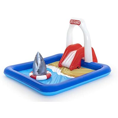 Bestway Wasserspielcenter Rettungsschwimmer, 234 x 203 x 129 cm, 65096, Color Bestway Wasserspielcenter Rettungsschwimmer, 234 x 203 x 129 cm, 65096, Color