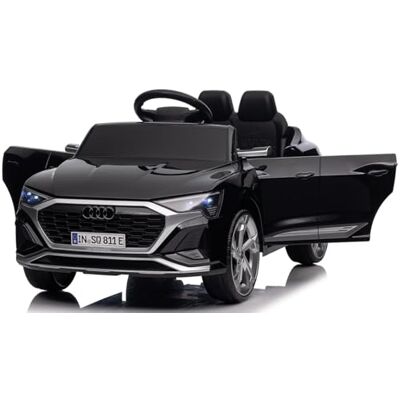 Playhouse Kinder Elektroauto Audi SQ8 RS 4x4, Ledersitz, 4 Stoßdämpfer, Eva Räder, 12V 7ah, Bluetooth, Fernbedienung, Kinderauto Kinderfahrzeug (Schwarz) Playhouse Kinder Elektroauto Audi SQ8 RS 4x4, Ledersitz, 4 Stoßdämpfer, Eva Räder, 12V 7ah, Bluetooth, Fernbedienung, Kinderauto Kinderfahrzeug (Schwarz)