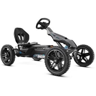 BERG Rally Tretfahrzeug DRT Schwarz mit BFR-3 ab 4 Jahre drei Gänge Soundbox Race Offroad-Federung Luftreifen Parkbremse Gokart für Kinder BERG Rally Tretfahrzeug DRT Schwarz mit BFR-3 ab 4 Jahre drei Gänge Soundbox Race Offroad-Federung Luftreifen Parkbremse Gokart für Kinder