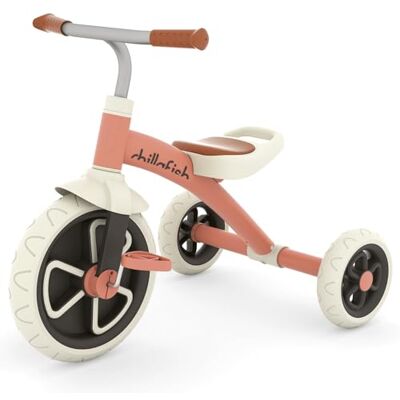 Chillafish Ziggi Dreirad für Kleinkinder – Robustes und sicheres Kinderfahrzeug für motorische Entwicklung, Outdoor-Abenteuer und spielerisches Lernen CPZG01SAL Chillafish Ziggi Dreirad für Kleinkinder – Robustes und sicheres Kinderfahrzeug für motorische Entwicklung, Outdoor-Abenteuer und spielerisches Lernen CPZG01SAL
