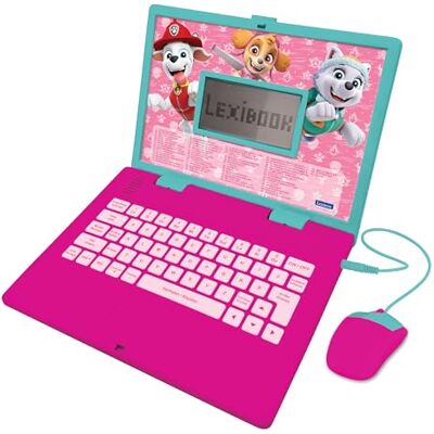 Lexibook Paw Patrol, Paw Patrol, Lerncomputer, zweisprachig, Französisch/Niederländisch, Spielzeug für Kinder mit 124 Aktivitäten zum Lernen, Spaß und Spielen von Klavier, JC598PAGi10, Rosa Lexibook Paw Patrol, Paw Patrol, Lerncomputer, zweisprachig, Französisch/Niederländisch, Spielzeug für Kinder mit 124 Aktivitäten zum Lernen, Spaß und Spielen von Klavier, JC598PAGi10, Rosa