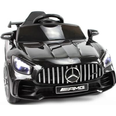 Playhouse Kinder Elektroauto Mercedes GTR AMG 90 Watt, Bluetooth, FM-Radio, 2X Motoren 12V, Eva Räder, Fernbedienung 2.4G, Kinderauto Kinderfahrzeug (1.Schwarz) Playhouse Kinder Elektroauto Mercedes GTR AMG 90 Watt, Bluetooth, FM-Radio, 2X Motoren 12V, Eva Räder, Fernbedienung 2.4G, Kinderauto Kinderfahrzeug (1.Schwarz)