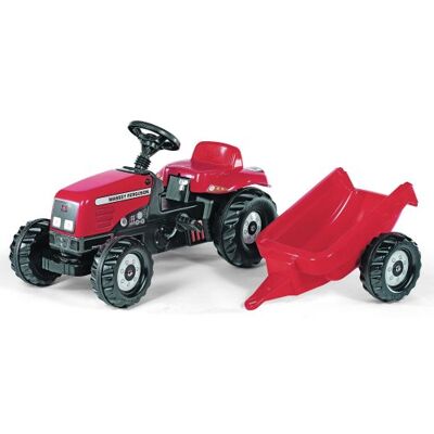 ROLLY TOYS 12305 Traktor mit Anhänger Massey Ferguson, rot ROLLY TOYS 12305 Traktor mit Anhänger Massey Ferguson, rot