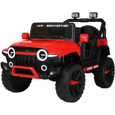 Playhouse Jep ST-3.0 4x4, 180 Watt, APP, Ledersitz, Eva Räder, 2,4g, 12V 7ah, Bluetooth Kinderauto Kinderfahrzeug Elektroauto (Rot) Playhouse Jep ST-3.0 4x4, 180 Watt, APP, Ledersitz, Eva Räder, 2,4g, 12V 7ah, Bluetooth Kinderauto Kinderfahrzeug Elektroauto (Rot)