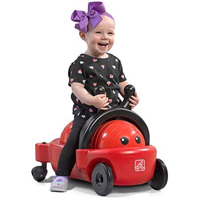 Step2 Bouncy Buggy Rutscher Marienkäfer Spielzeug Fahrzeug & Hüpfball 2-in-1 in Rot & Schwarz Kinderfahrzeug / Rutscherauto ab 2 Jahre Step2 Bouncy Buggy Rutscher Marienkäfer Spielzeug Fahrzeug & Hüpfball 2-in-1 in Rot & Schwarz Kinderfahrzeug / Rutscherauto ab 2 Jahre