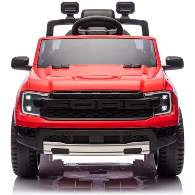Playhouse Kinder Elektroauto Ford Ranger 90 Watt, 12V 9ah !!, Ledersitz, Bluetooth, 2X Motoren 12v, Eva Räder, Fernbedienung 2.4G, Kinderauto Kinderfahrzeug (rot) Playhouse Kinder Elektroauto Ford Ranger 90 Watt, 12V 9ah !!, Ledersitz, Bluetooth, 2X Motoren 12v, Eva Räder, Fernbedienung 2.4G, Kinderauto Kinderfahrzeug (rot)