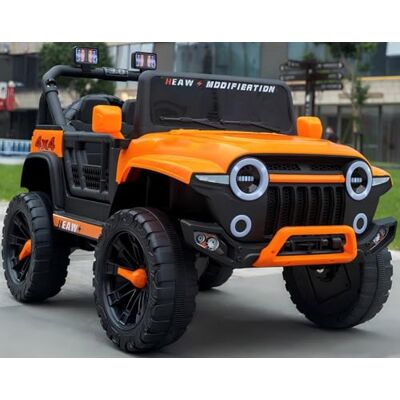 Playhouse Jep ST-3.0 4x4, 180 Watt, APP, Ledersitz, Eva Räder, 2,4g, 12V 7ah, Bluetooth Kinderauto Kinderfahrzeug Elektroauto (Orange) Playhouse Jep ST-3.0 4x4, 180 Watt, APP, Ledersitz, Eva Räder, 2,4g, 12V 7ah, Bluetooth Kinderauto Kinderfahrzeug Elektroauto (Orange)