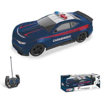 Mondo Motors Fernsteuerung Carabinieri, Modell im Maßstab 1:16, bis zu 10 km/h Geschwindigkeit, Spielzeugauto für Kinder 63812 Mondo Motors Fernsteuerung Carabinieri, Modell im Maßstab 1:16, bis zu 10 km/h Geschwindigkeit, Spielzeugauto für Kinder 63812