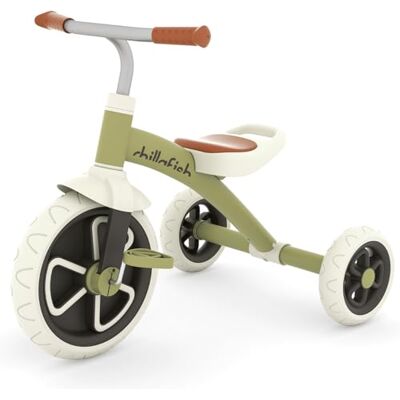 Chillafish Ziggi Dreirad für Kleinkinder – Robustes und sicheres Kinderfahrzeug für motorische Entwicklung, Outdoor-Abenteuer und spielerisches Lernen CPZG01OLI Chillafish Ziggi Dreirad für Kleinkinder – Robustes und sicheres Kinderfahrzeug für motorische Entwicklung, Outdoor-Abenteuer und spielerisches Lernen CPZG01OLI