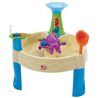 Step2 Wild Whirlpool Wasserspieltisch Kleiner Wassertisch mit 11-teiligem Zubehörset Garten Wasser Spieltisch für Kinder Step2 Wild Whirlpool Wasserspieltisch Kleiner Wassertisch mit 11-teiligem Zubehörset Garten Wasser Spieltisch für Kinder