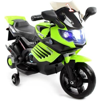 Playhouse Motorrad RR S1000, Kinderauto Kinderfahrzeug Elektromotorrad (Grün) Playhouse Motorrad RR S1000, Kinderauto Kinderfahrzeug Elektromotorrad (Grün)