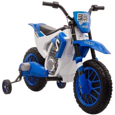 HOMCOM Elektro Kindermotorrad 3-8 km/h 2 Stützräder ab 3 Jahre Blau+Weiß Elektromotorrad Kinder, Elektro Motorrad, Kinder Motorrad Elektrisch Ab 3 Jahre HOMCOM Elektro Kindermotorrad 3-8 km/h 2 Stützräder ab 3 Jahre Blau+Weiß Elektromotorrad Kinder, Elektro Motorrad, Kinder Motorrad Elektrisch Ab 3 Jahre