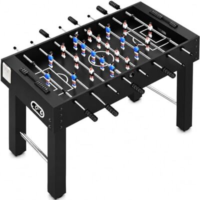 SereneLife Kickertisch – Tischkicker in Turniergröße 122 cm mit 2 Tischkicker Bälle & 2 Getränkehaltern Idealer Kicker für Kinder & Erwachsene. Perfekt für Spielzimmer, Wohnzimmer oder Hobbyraum. SereneLife Kickertisch – Tischkicker in Turniergröße 122 cm mit 2 Tischkicker Bälle & 2 Getränkehaltern Idealer Kicker für Kinder & Erwachsene. Perfekt für Spielzimmer, Wohnzimmer oder Hobbyraum.