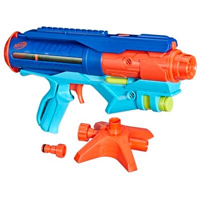 NERF Super Soaker Power Drench Wasserblaster, mit innovativer Druck-Ladestation (inkludiert) und Zwei starken Spritzmodi, Wasserspielzeug für Jungen und Mädchen ab 8 Jahren NERF Super Soaker Power Drench Wasserblaster, mit innovativer Druck-Ladestation (inkludiert) und Zwei starken Spritzmodi, Wasserspielzeug für Jungen und Mädchen ab 8 Jahren