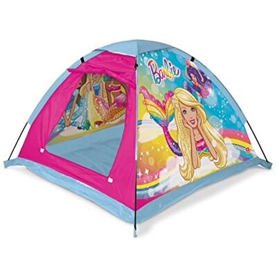 Mondo Toys – Garden Tent Gartenzelt Barbie – Spielhaus für drinnen und draußen für Jungen und Mädchen – tragbares Geschenk-Zelt für Kinder – inklusive Tragetasche – 28517 Mondo Toys – Garden Tent Gartenzelt Barbie – Spielhaus für drinnen und draußen für Jungen und Mädchen – tragbares Geschenk-Zelt für Kinder – inklusive Tragetasche – 28517
