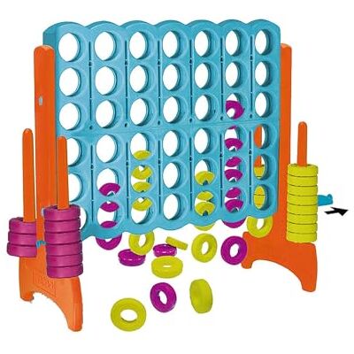 Feber 800009591 Mega 4 in Einer Reihe, Klettergeräte und Schaukeln Feber 800009591 Mega 4 in Einer Reihe, Klettergeräte und Schaukeln