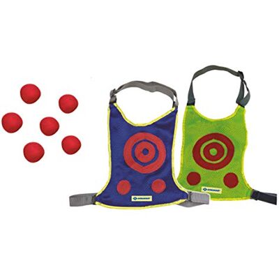 Schildkröt Strike & Score Game Klett-Wurfspiel für Kinder ab 4 Jahren 2 verstellbare Zielwesten & 6 Klettbälle Outdoor-Spiel für Garten, Geburtstag & Kinderparty Schildkröt Strike & Score Game Klett-Wurfspiel für Kinder ab 4 Jahren 2 verstellbare Zielwesten & 6 Klettbälle Outdoor-Spiel für Garten, Geburtstag & Kinderparty
