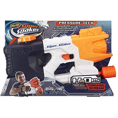NERF Super Soaker Hasbro B4444EU4 H2OPS Tornado Scream, Wasserpistole NERF Super Soaker Hasbro B4444EU4 H2OPS Tornado Scream, Wasserpistole