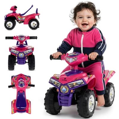 sun baby Kinder Quad ab 1 Jahr Rutsche Quad Baby Quad Babyauto (Rosa) sun baby Kinder Quad ab 1 Jahr Rutsche Quad Baby Quad Babyauto (Rosa)