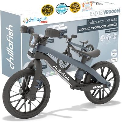 Chillafish BMXIE Laufrad, 12 Zoll Kinderlaufrad mit Bremse, Leuchträdern, als Motorrad Version oder mit Spielmotor Chillafish BMXIE Laufrad, 12 Zoll Kinderlaufrad mit Bremse, Leuchträdern, als Motorrad Version oder mit Spielmotor