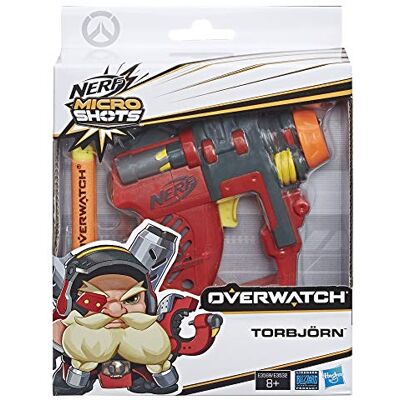NERF Overwatch MicroShots: Torbjorn, Klassiker-Blaster im Mikroformat NERF Overwatch MicroShots: Torbjorn, Klassiker-Blaster im Mikroformat