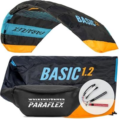 Wolkenstürmer Lenkmatte Paraflex Basic 1.2 (türkis) inkl. Leinen und Tasche Wolkenstürmer Lenkmatte Paraflex Basic 1.2 (türkis) inkl. Leinen und Tasche