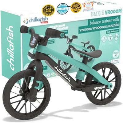 Chillafish BMXIE Laufrad, 12 Zoll Kinderlaufrad mit Bremse, Leuchträdern, als Motorrad Version oder mit Spielmotor Chillafish BMXIE Laufrad, 12 Zoll Kinderlaufrad mit Bremse, Leuchträdern, als Motorrad Version oder mit Spielmotor