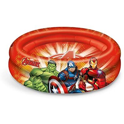 Mondo Toys AVENGERS 2 Rings Pool aufblasbares Pool 2 Ringe Durchmesser 100 cm +10 Monate 16913 Mondo Toys AVENGERS 2 Rings Pool aufblasbares Pool 2 Ringe Durchmesser 100 cm +10 Monate 16913