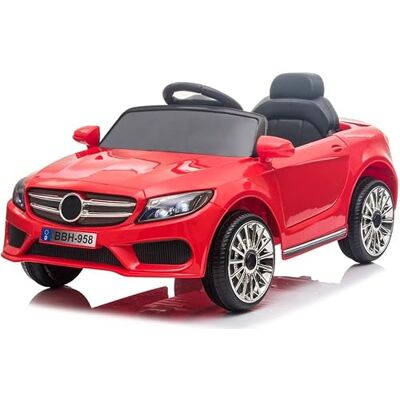 Playhouse Kinder Elektroauto Cabrio GT, für Kinder mit USB LED, Kinderauto Kinderfahrzeug HIT !!!- (Rot) Playhouse Kinder Elektroauto Cabrio GT, für Kinder mit USB LED, Kinderauto Kinderfahrzeug HIT !!!- (Rot)
