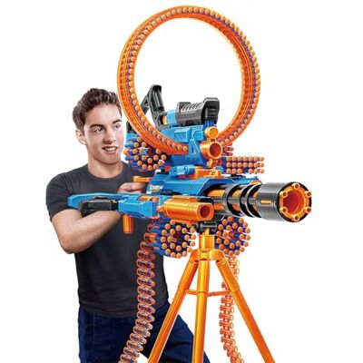 XSHOT X-Shot Insanity 4 Blaster Mad Mega Combo Mad Mega Barrel + Berzerko + Rage Fire + Manic Blaster XSHOT X-Shot Insanity 4 Blaster Mad Mega Combo Mad Mega Barrel + Berzerko + Rage Fire + Manic Blaster