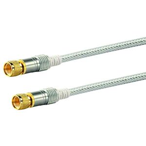 SCHWAIGER SAT-Empfängerkabel (110dB, F-Stecker, 10 m) transparent KVCHD100 532 SCHWAIGER SAT-Empfängerkabel (110dB, F-Stecker, 10 m) transparent KVCHD100 532