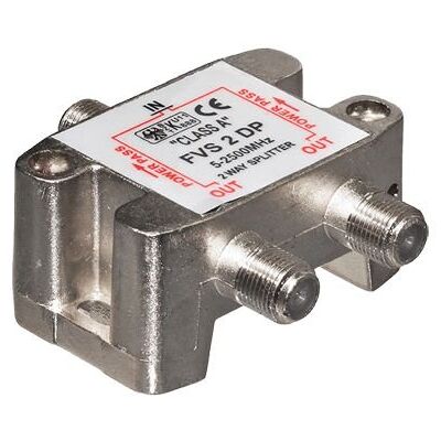 Transmedia SAT-Verteiler, Verteiler 2-fach, Class A Transmedia SAT-Verteiler, Verteiler 2-fach, Class A