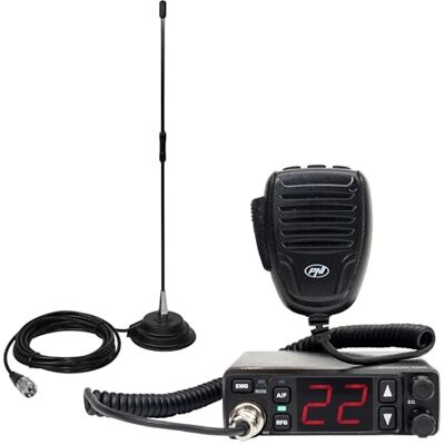PNI Escort HP 5500 CB-Radiosender + CB-Antenne Extra 40, mit Magnet PNI Escort HP 5500 CB-Radiosender + CB-Antenne Extra 40, mit Magnet