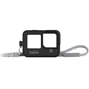 GoPro Hülle + Trageband Schwarz (HERO11 Black/HERO10 Black/HERO9 Black) Offizielles -Zubehör, ADSST-001 GoPro Hülle + Trageband Schwarz (HERO11 Black/HERO10 Black/HERO9 Black) Offizielles -Zubehör, ADSST-001